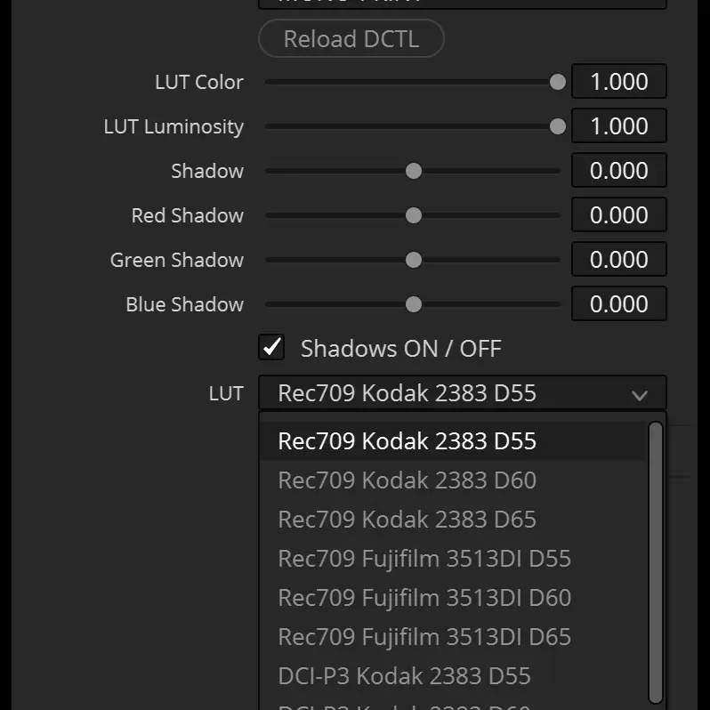 COLOR SHIFT DCTLS v2.2 para DaVinci Resolve — imagen 4