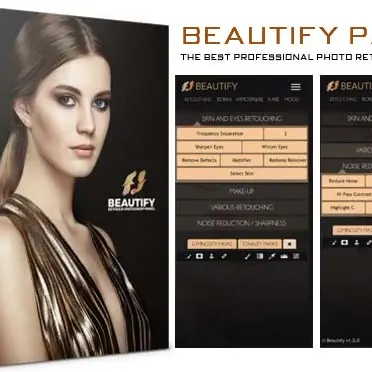 Panel de Retoque Avanzado Beautify Photo para Photoshop's photo #1