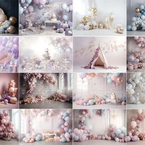 Paquete de 18 Fondos Digitales Smash Cake en Alta Calidad's photo #1