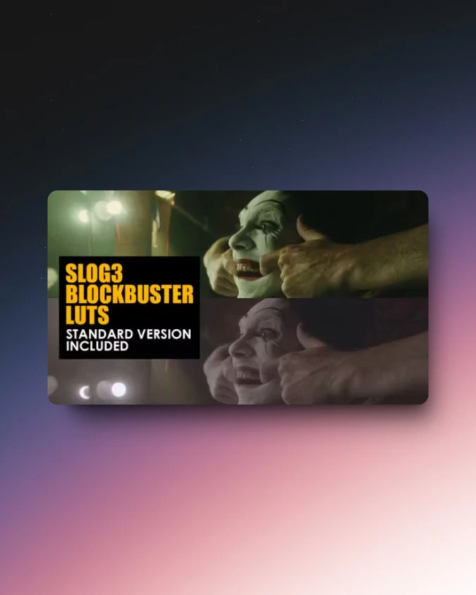 Slog3 Blockbuster y Standard LUTs para After Effects, Premiere Pro, Final Cut's foto | Isla Creativa |  BizneCubano