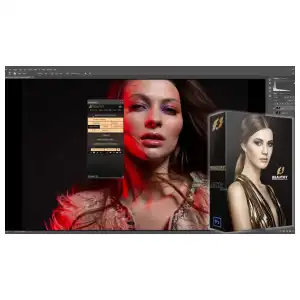 Panel de Retoque Avanzado Beautify Photo para Photoshop miniatura 3